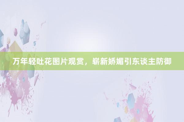 万年轻吐花图片观赏，崭新娇媚引东谈主防御